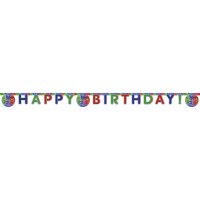 Guirlande lettres Happy Birthday Pyjamasques