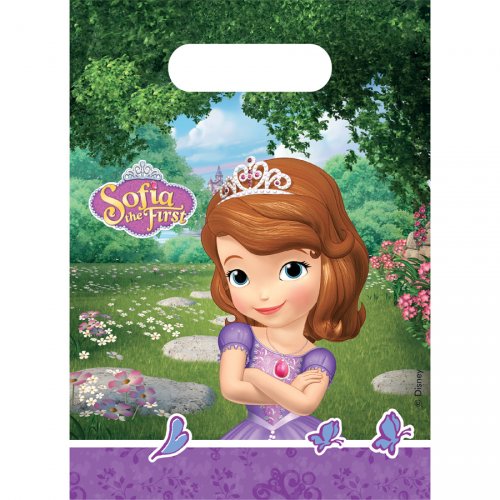 6 Pochettes Cadeaux Princesse  Sofia  et la Licorne  pour l 