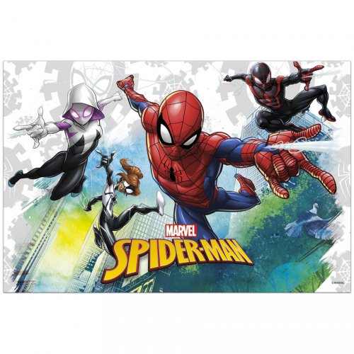 Nappe Spiderman Team Pour L Anniversaire De Votre Enfant Annikids