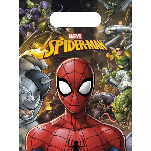 6 Pochettes Cadeaux Spiderman Team Pour L Anniversaire De Votre Enfant Annikids