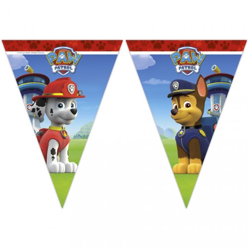 Guirlande Fanions Pat Patrouille Team Pour L Anniversaire De Votre Enfant Annikids