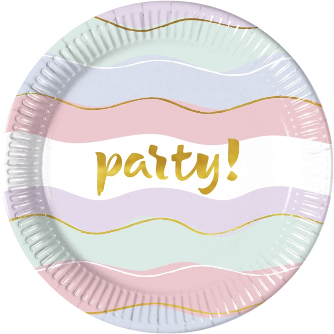 8 Assiettes Sweet Party 