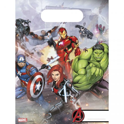 6 Pochettes Cadeaux Avengers 