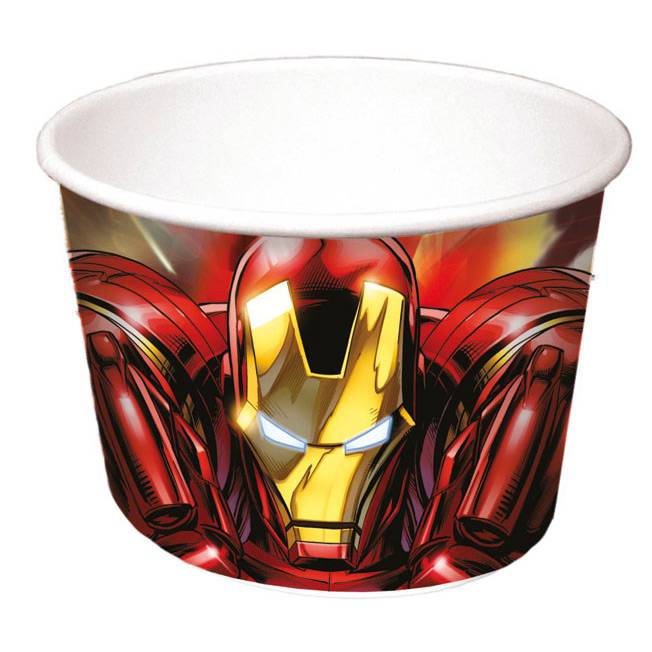 8 Pots  Glace Iron Man Avengers 