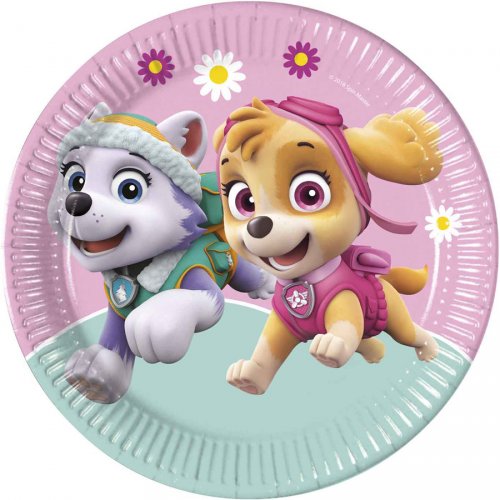 8 Assiettes Stella Et Everest Pat Patrouille Pour L Anniversaire De Votre Enfant Annikids