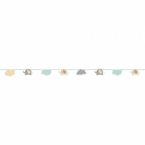 Guirlande Elephant Baby Decorations Anniversaire Annikids