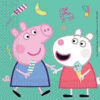 20 Serviettes Peppa Pig Fun