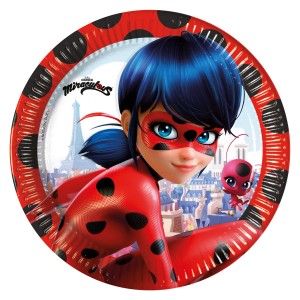 8 Assiettes Lady Bug