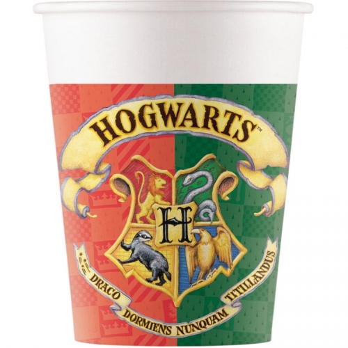 8 Gobelets Harry Potter Poudlard 