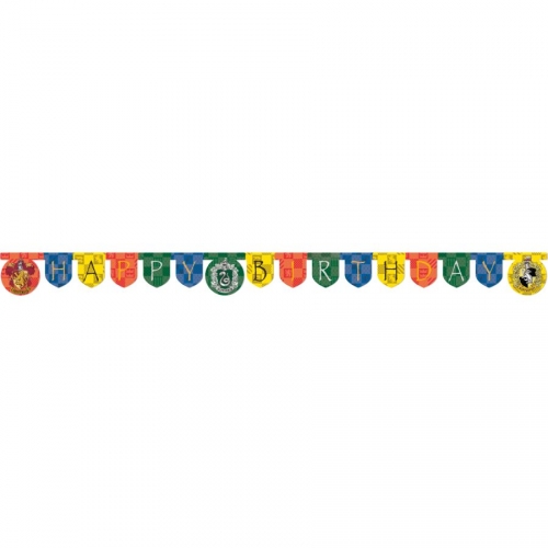 Guirlande Lettres Happy Birthday Harry Potter Poudlard 