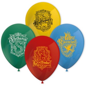 8 Ballons Harry Potter Poudlard