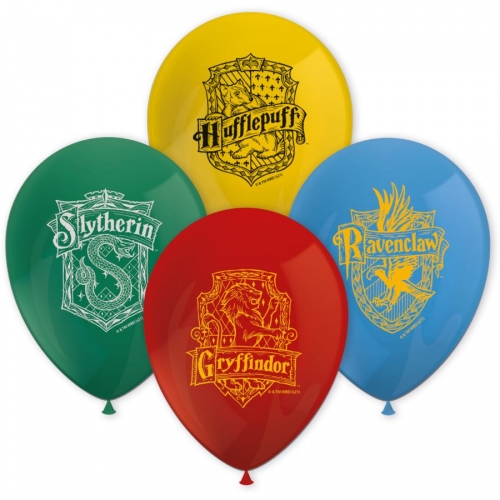 8 Ballons Harry Potter Poudlard 