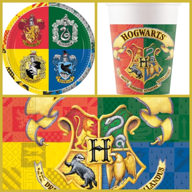 Bo�te � f�te Harry Potter Poudlard 
