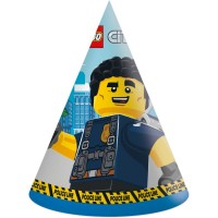 Contient : 1 x 6 Chapeaux Lego City