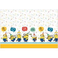 Contient : 1 x Nappe Minions Party