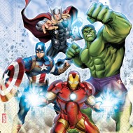 20 Serviettes Avengers Infinity Stones