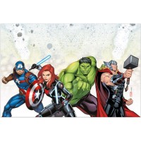 Contient : 1 x Nappe Avengers Infinity Stones