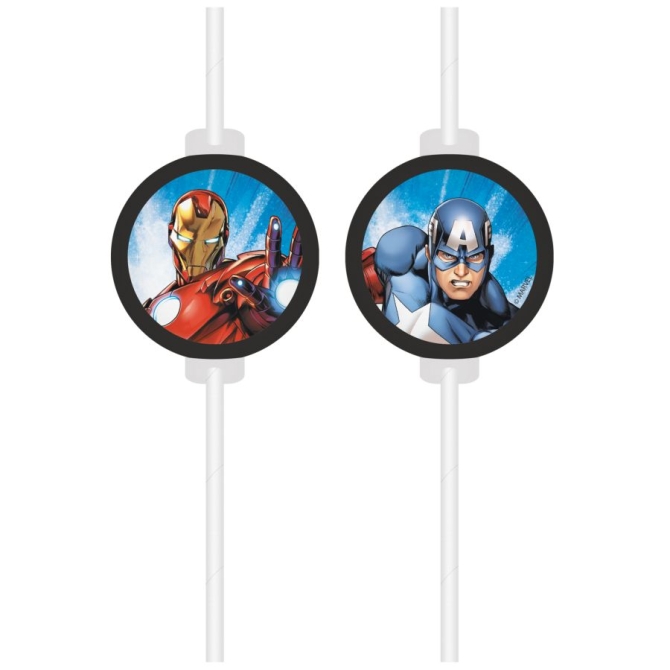 4 Pailles Avengers Evergreen
