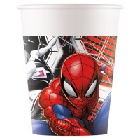 8 Gobelets Spiderman World Of Webs