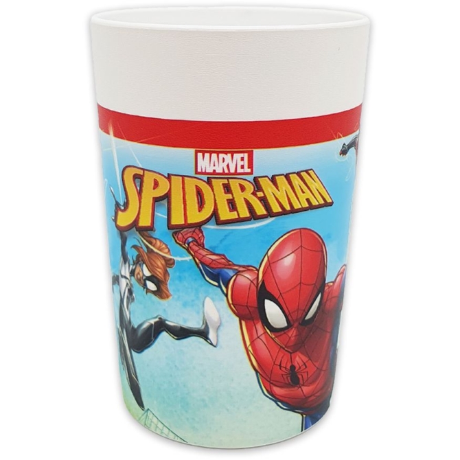 2 Gobelets Rutilisables Spiderman Crime Fighter (23 cl) 