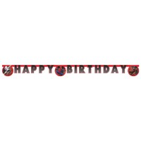 Guirlande Lettres Happy Birtdhay Spiderman World Of Webs