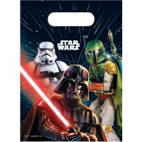 6 Pochettes Cadeaux Star Wars Galaxy