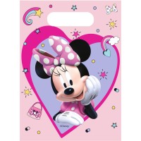 Contient : 1 x 6 Pochettes Cadeaux Minnie Junior