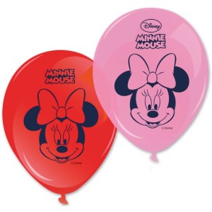 8 Ballons Minnie Junior