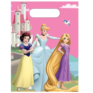 6 Pochettes Cadeaux Princesse World