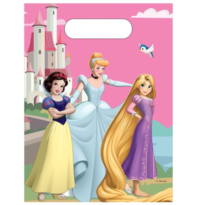 6 Pochettes Cadeaux Princesse World