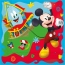 20 Serviettes Mickey Rock The House