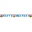 Contient : 1 x Guirlande Lettres Happy Birtdhay Mickey Rock The House