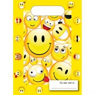 6 Pochettes Cadeaux Emoji
