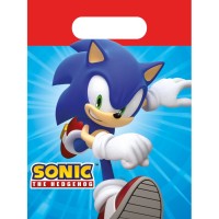 Contient : 1 x 4 Pochettes Cadeaux Sonic