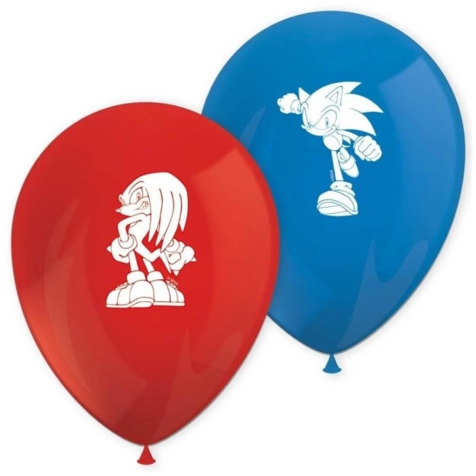 8 Ballons Sonic 