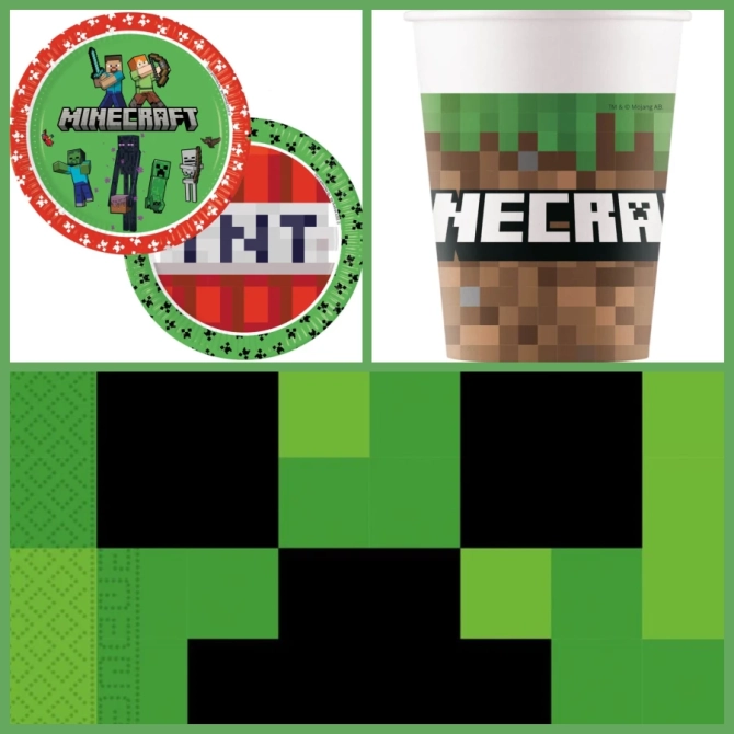 Bo�te � f�te Minecraft 
