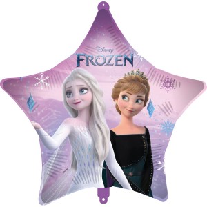 Ballon Aluminium Hlium Etoile Frozen - 46 cm