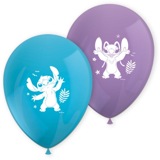 8 Ballons Stitch 