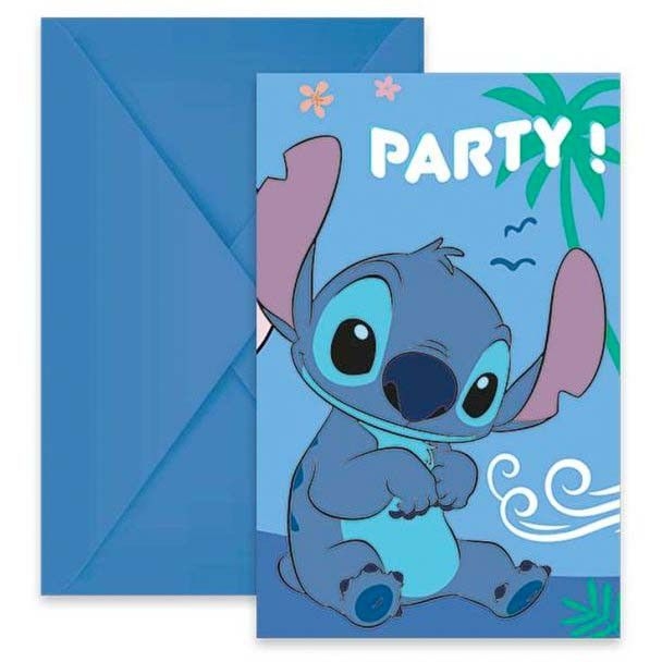 6 Invitations Stitch 