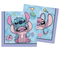 Contient : 1 x 16 Serviettes Stitch Angel Cute