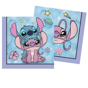 16 Serviettes Stitch Angel Cute
