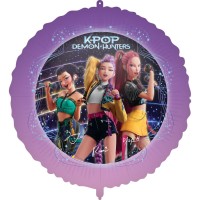 Contient : 1 x Ballon Aluminium H�lium K-Pop Demon Hunters