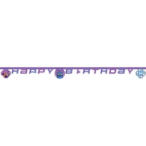 Guirlande Lettres Happy Birthday K-Pop Demon Hunters