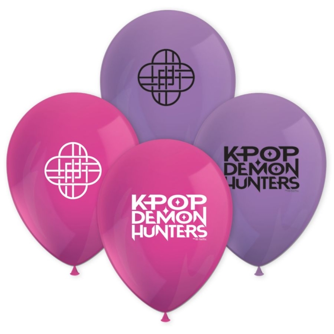 8 Ballons K-Pop Demon Hunters 
