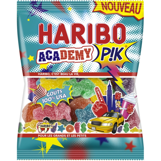 Haribo Acadamy Pik - Sachet 100g 