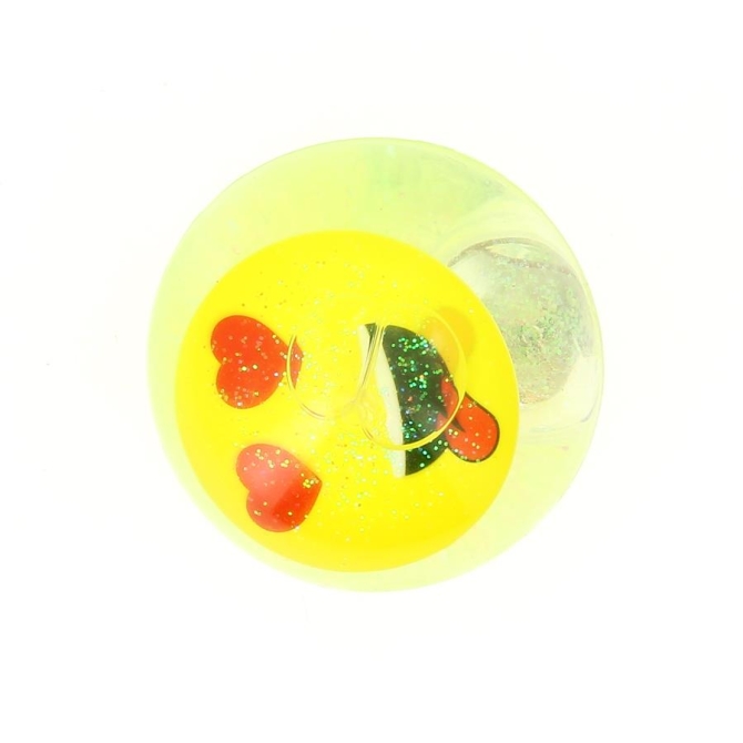 1 Balle Lumineuse Emoji (6, 5 cm) 