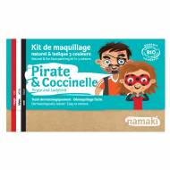 Kit Maquillage 3 Couleurs Pirate & Coccinelle BIO