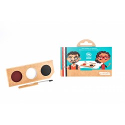 Kit Maquillage 3 Couleurs Pirate & Coccinelle BIO. n1