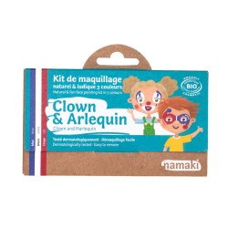 Kit Maquillage 3 Couleurs Clown & Arlequin BIO. n3