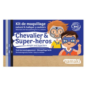 Kit Maquillage 3 Couleurs Chevalier & Super Hros BIO